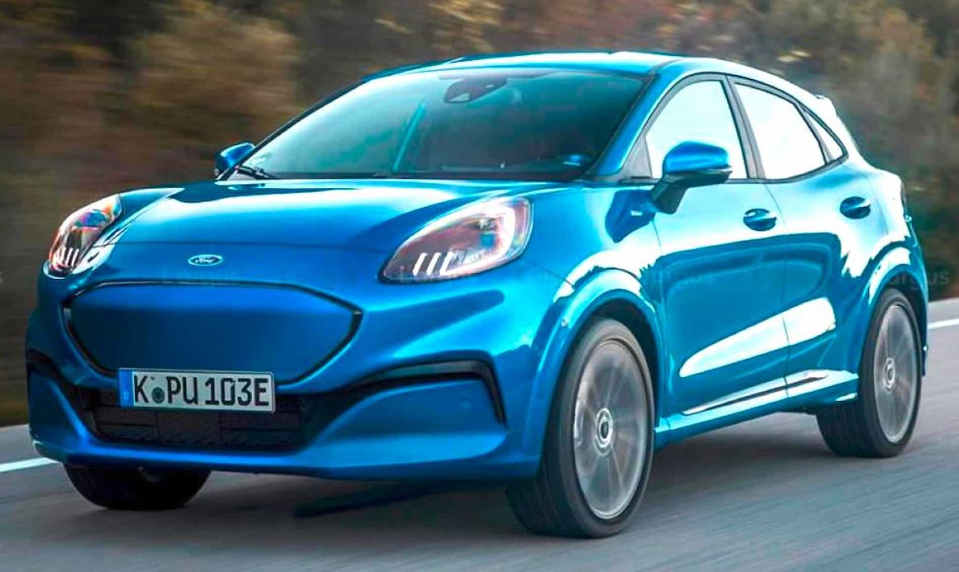 Дизайн нового кроссовера Ford Puma (2024) «слили» незадолго до премьеры