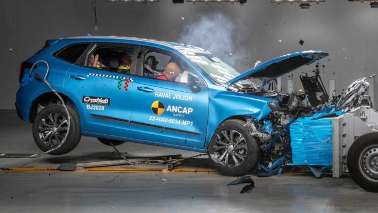 Какой результат краш-теста кроссовера Haval Jolion